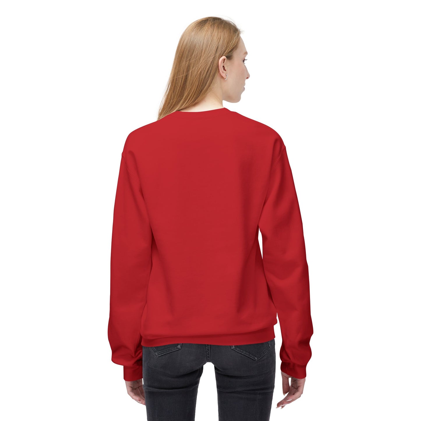 NO THANK YOU Fleece Crewneck Sweatshirt
