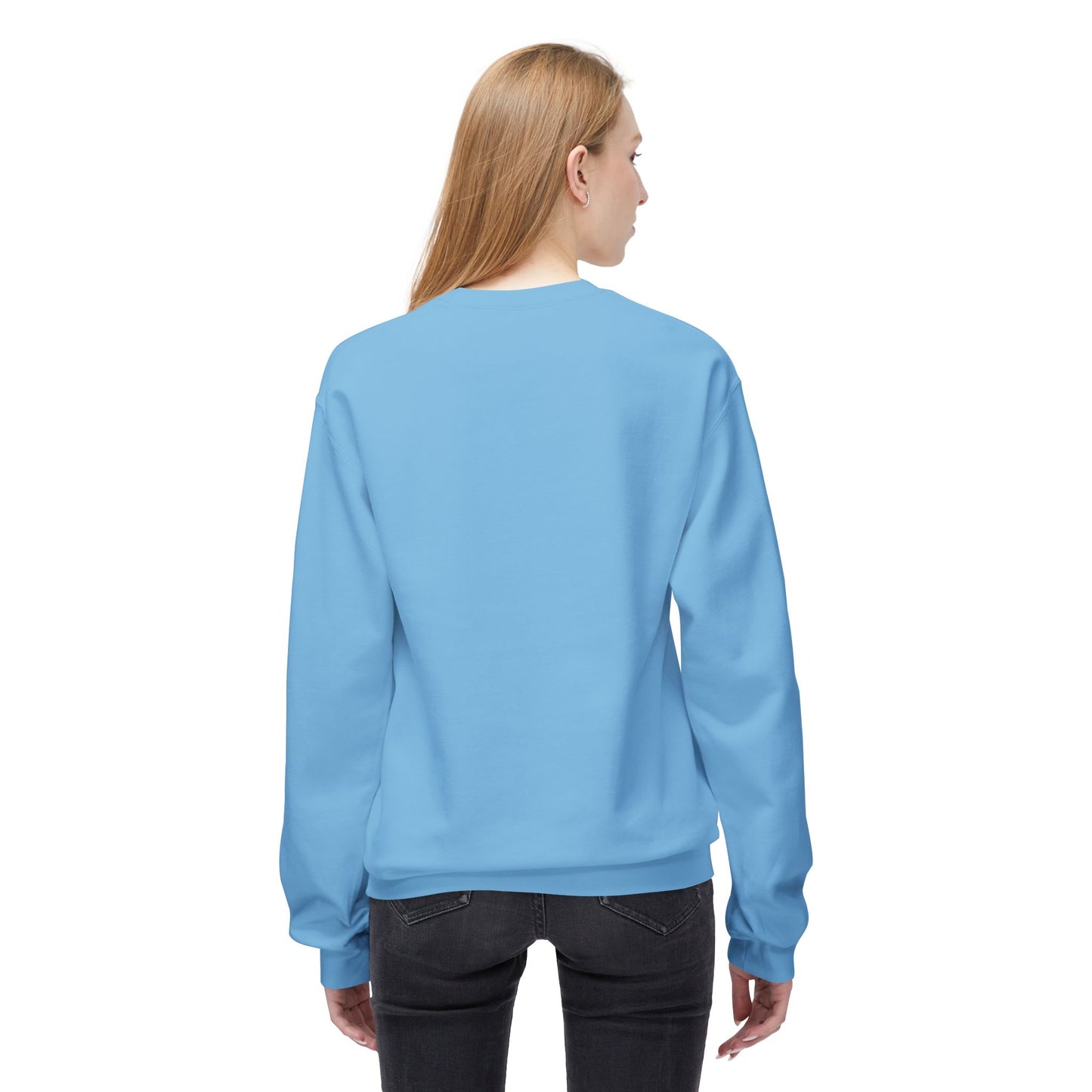 NO THANK YOU Fleece Crewneck Sweatshirt