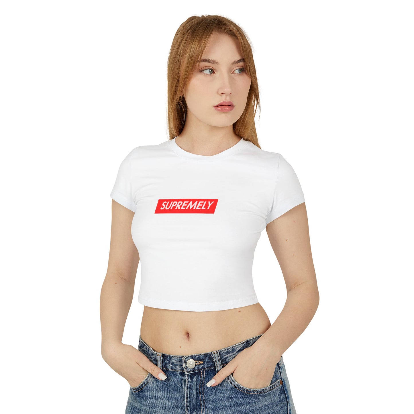 SUPREMELY STUPID Baby Tee