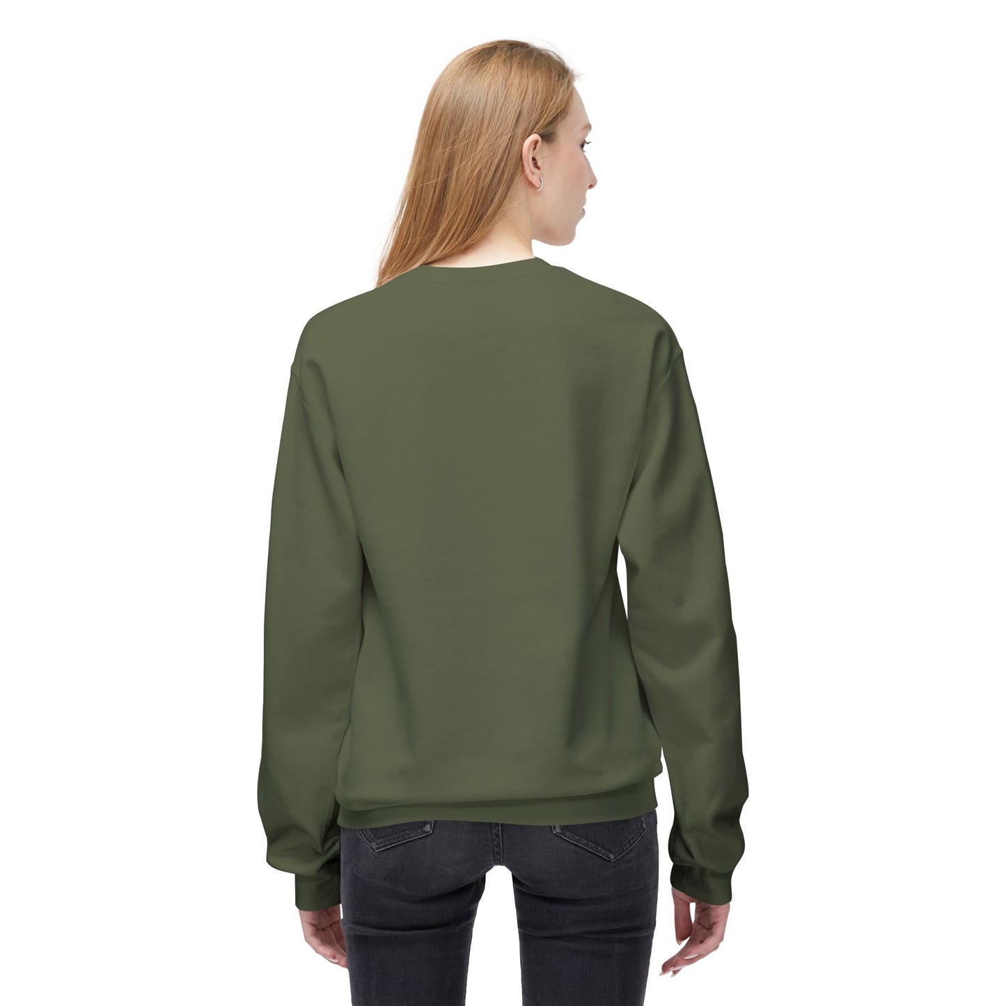 NO THANK YOU Fleece Crewneck Sweatshirt