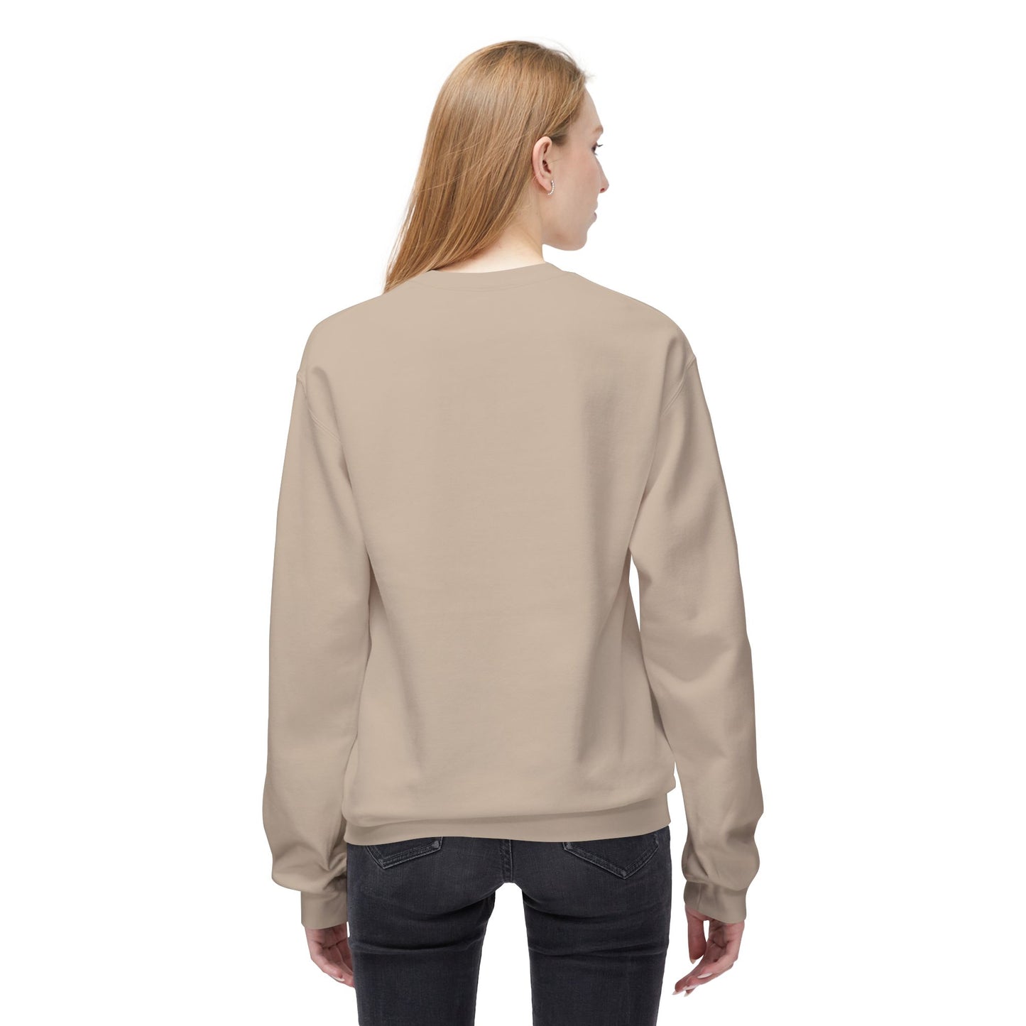 NO THANK YOU Fleece Crewneck Sweatshirt